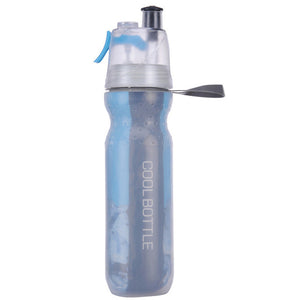 New Cold Storage Water Bottle Double-deck Spray Sports Bottle bicycle Bottles U0036