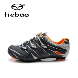 Tiebao Men Women Road Cycling Shoes Auto-lock Bicycle Sport/ Breathable  Athletic Sneakers