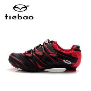 Tiebao Men Women Road Cycling Shoes Auto-lock Bicycle Sport/ Breathable  Athletic Sneakers