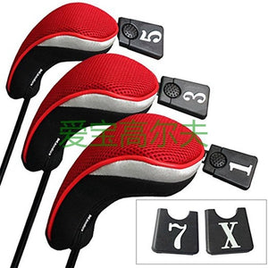 3Pcs/Set Club Heads Cover Soft Wood Golf Club Driver Headcovers Professinal Golf Head