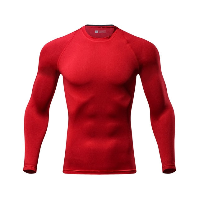 Cycling Base Layers Long Sleeves Compression Tights Bicycle Running Bodybuilding