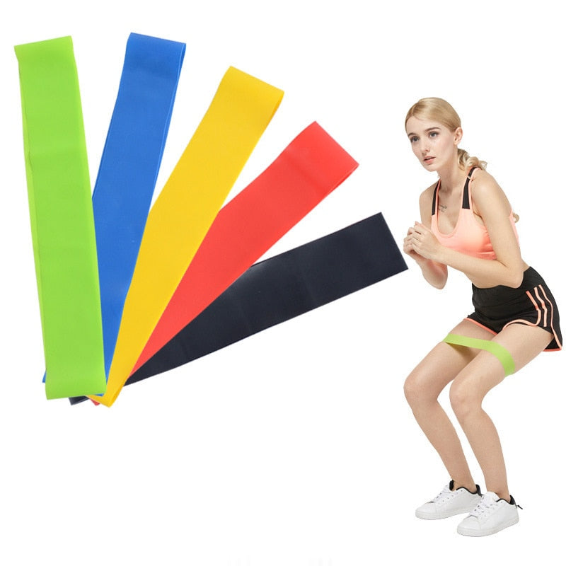 5Pcs/Lot Elastic Resistance Bands For Fitness