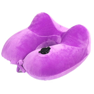 YOUGLE Air Inflatable U Shaped Travel Neck Pillow