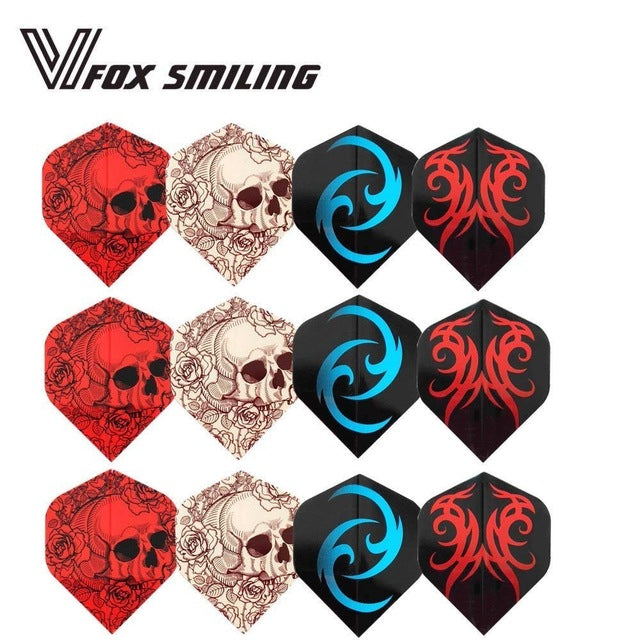 Fox Smiling 60/48/30/12pcs 2D Cool Standard Dart Flights