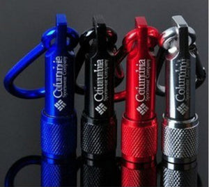 Free Shipping Colombia carabiner flashlight mini  flashlight LED flashlight 20g #6026