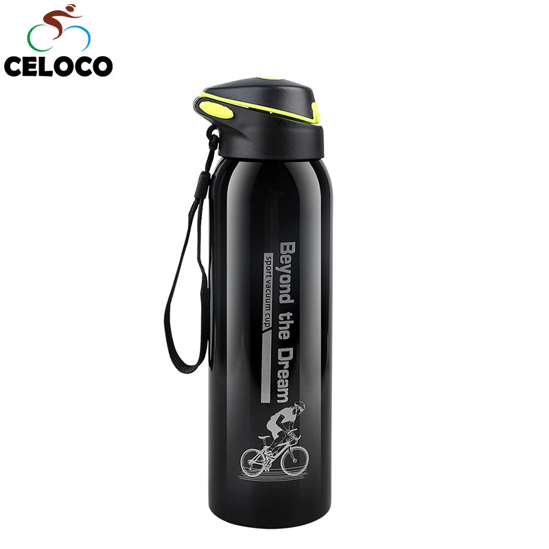 500ML Bike Water Bottle Outdoor Sport Running Mountain  Warm-keepingDrink Bottle