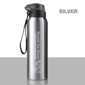 500ML Bike Water Bottle Outdoor Sport Running Mountain  Warm-keepingDrink Bottle