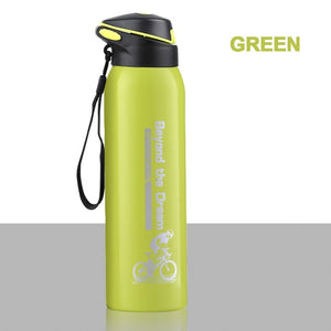 500ML Bike Water Bottle Outdoor Sport Running Mountain  Warm-keepingDrink Bottle