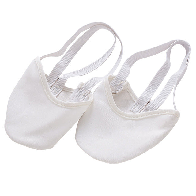 Hot half length rhythmic gymnastic shoes Roupa Ginastica child adult Gymnastics pig skin