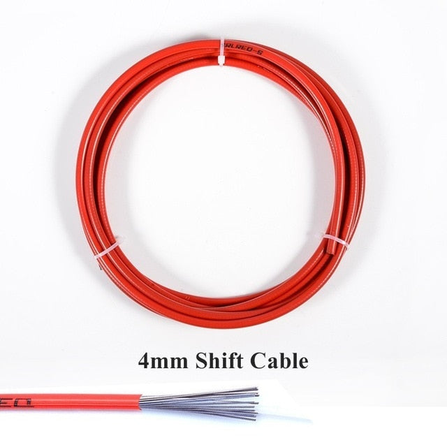 3m Wire For Bicycle Bike Shifters Derailleur Brake Cables Shift Cable 4mm/5mm MTB Road Bike