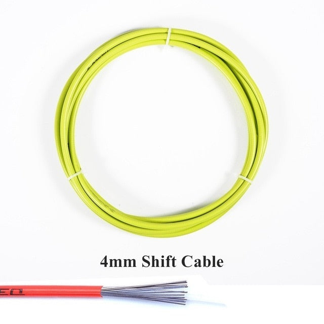 3m Wire For Bicycle Bike Shifters Derailleur Brake Cables Shift Cable 4mm/5mm MTB Road Bike