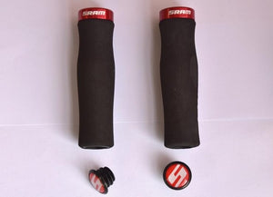 1 pair MTB Bicycle Handlebar Grip with ergonomic closure non-slip foam handle