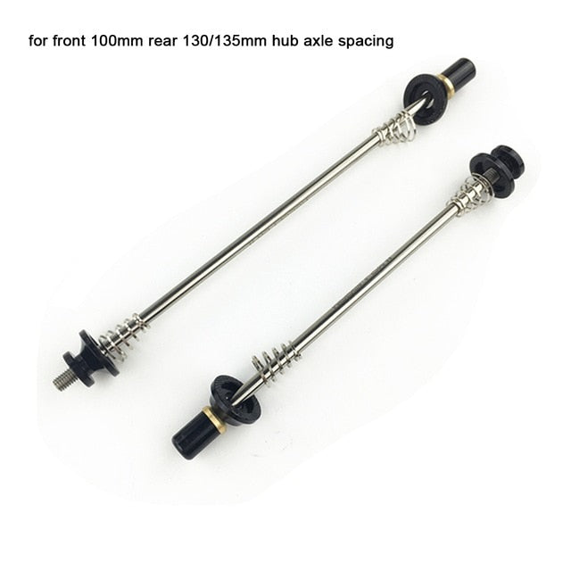 Titanium Skewers Ti Quick Release MTB/ Hex M5 100mm 74mm 130mm 135mm Slow Release QR Skewer