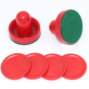 Red Hockey Equipment Tables Table Game Puck  60mm 51mm 60mm  Mallet Goalkeepers Air