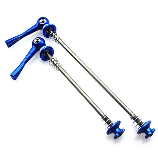 Ultra-light 48g/pair Titanium Ti Axis Skewers QR MTB /Quick Release Front 100 Rear 130/135mm Wheel Hub