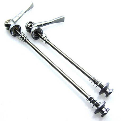 Ultra-light 48g/pair Titanium Ti Axis Skewers QR MTB /Quick Release Front 100 Rear 130/135mm Wheel Hub