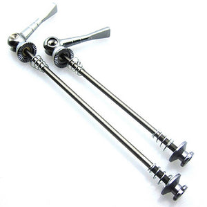 Ultra-light 48g/pair Titanium Ti Axis Skewers QR MTB /Quick Release Front 100 Rear 130/135mm Wheel Hub