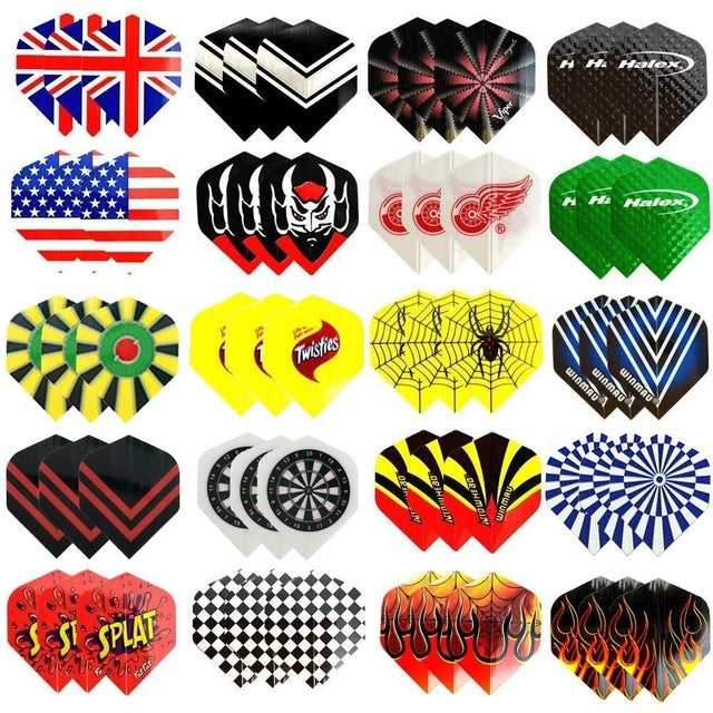 Fox Smiling 60/48/30/12pcs 2D Cool Standard Dart Flights