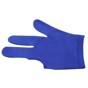 1Pcs Spandex Snooker Billiard Cue Glove Pool Left Hand Open Three Fingerfor Unisex