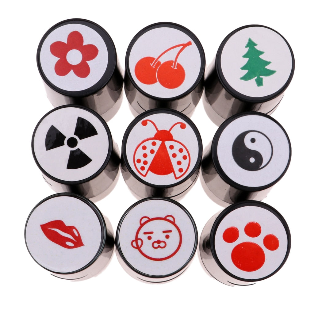 Perfeclan Quick-dry Plastic Golf Ball Stamper Stamp Marker