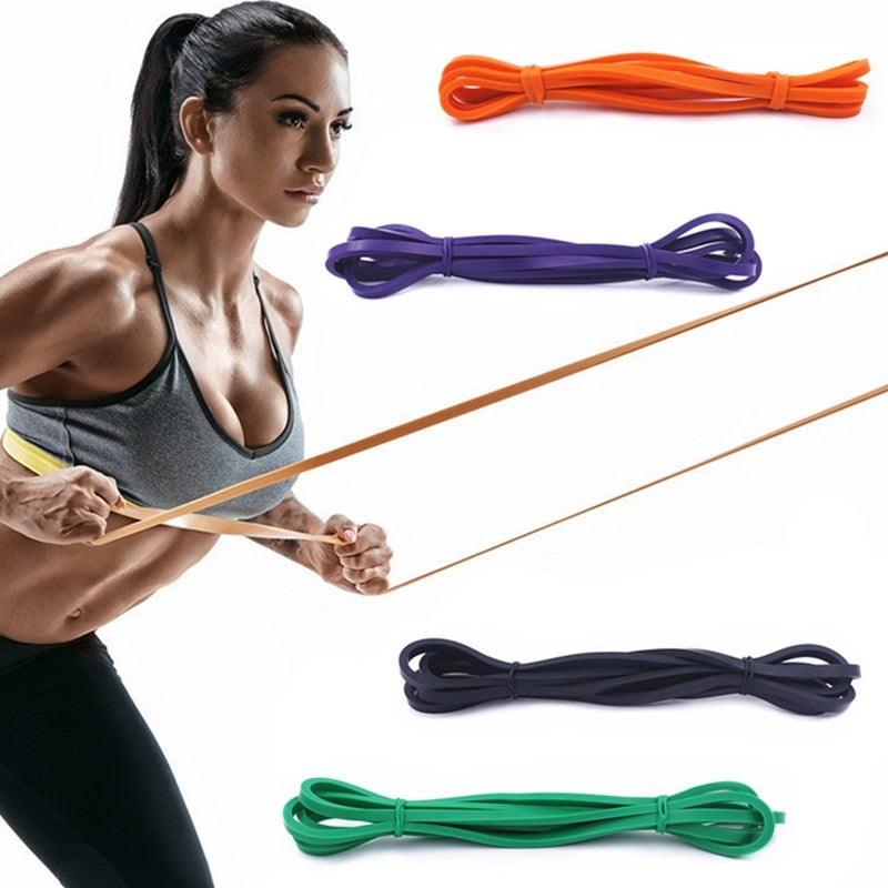 Resistance Stretch Bands Sport Elastic / Fitness Training Pull Up Pilates Expander