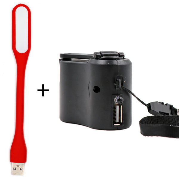 EDC USB Phone Emergency Charger For Camping Hiking