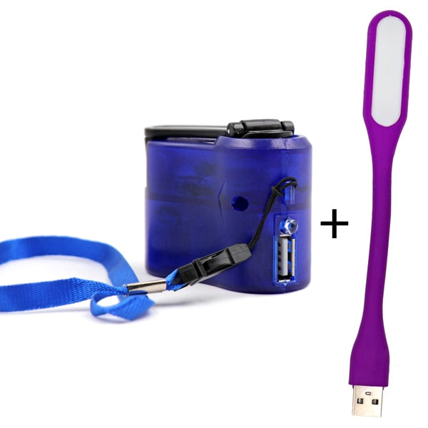 EDC USB Phone Emergency Charger For Camping Hiking