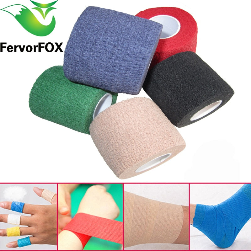 4.5M Colorful Sport Elastoplast Athletic Kinesiology Elastic Bandage