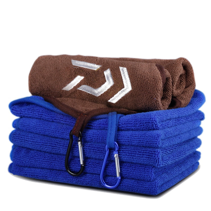 Daiwa Fishing Towel Fishing Clothing Thickening Non-stick Absorbent Outdoors