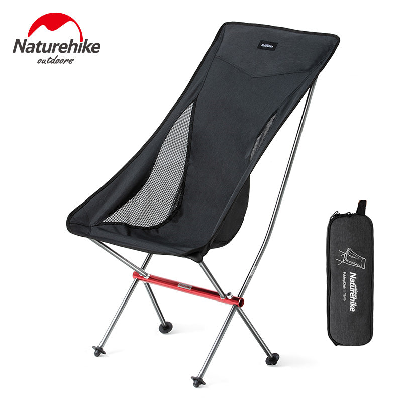 Naturehike / Heavy Duty Compact Aluminum Folding Picnic Chair Lightweight Fishing Beach Chair Foldable