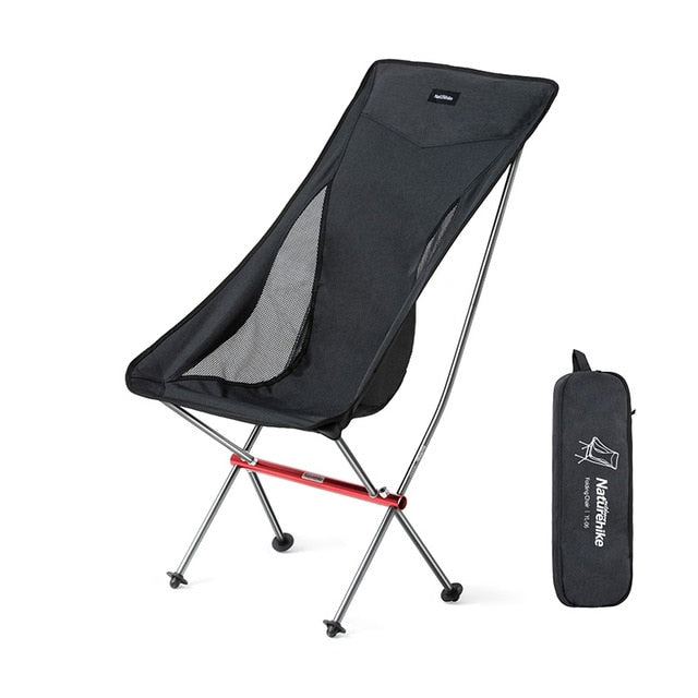 Naturehike / Heavy Duty Compact Aluminum Folding Picnic Chair Lightweight Fishing Beach Chair Foldable