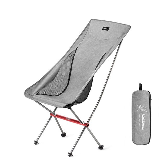 Naturehike / Heavy Duty Compact Aluminum Folding Picnic Chair Lightweight Fishing Beach Chair Foldable