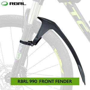 RBRL 24 26 27.5 29 inch Mountain Bicycle Fenders Tail Soft TPE MTB Bike  Front Rear Wing Mudguard