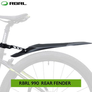 RBRL 24 26 27.5 29 inch Mountain Bicycle Fenders Tail Soft TPE MTB Bike  Front Rear Wing Mudguard