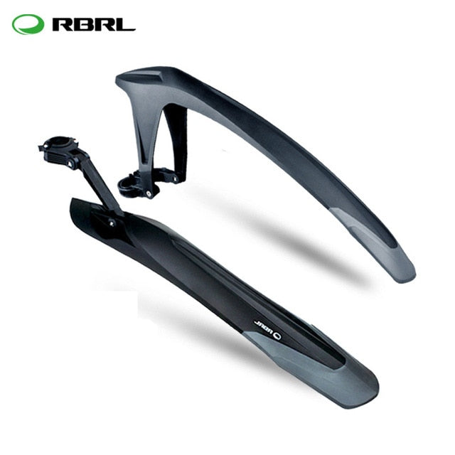 RBRL 24 26 27.5 29 inch Mountain Bicycle Fenders Tail Soft TPE MTB Bike  Front Rear Wing Mudguard