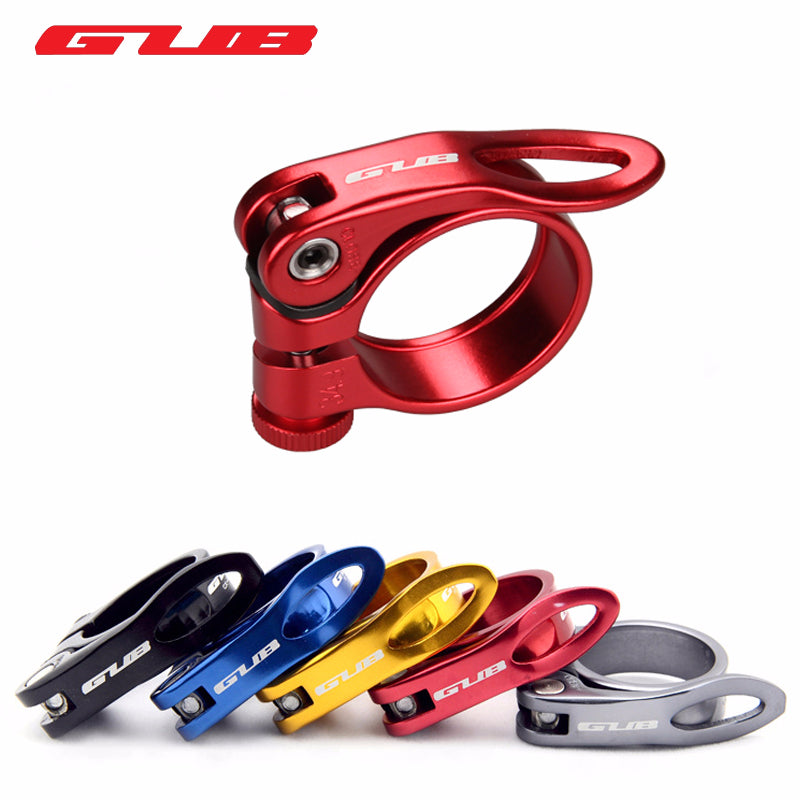 GUB Bicycle Seat Post Aluminum Ultralight Quick Release Road Bike MTB Mountain